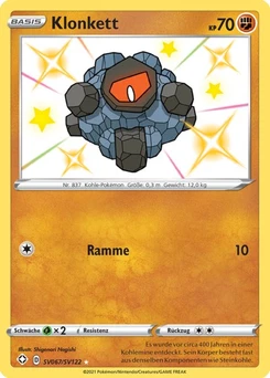 Pokémon-Karte Klonkett SV067