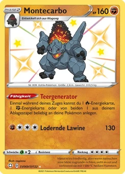 Pokémon-Karte Montecarbo SV069