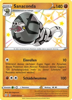 Pokémon-Karte Sanaconda SV071