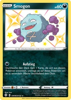 Pokémon-Karte Smogon SV076