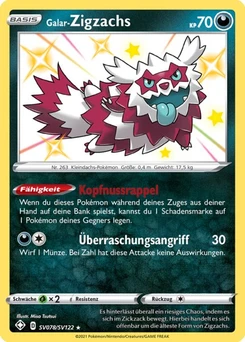 Pokémon-Karte Galar-Zigzachs SV078