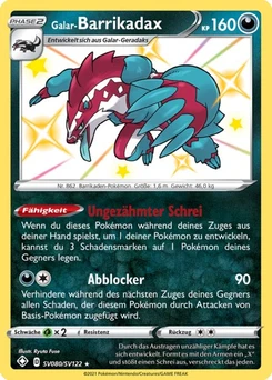 Pokémon-Karte Galar-Barrikadax SV080