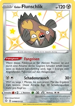 Pokémon-Karte Galar-Flunschlik SV088