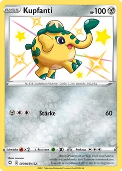Pokémon-Karte Kupfanti SV090