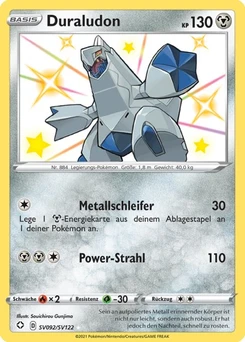 Pokémon-Karte Duraludon SV092