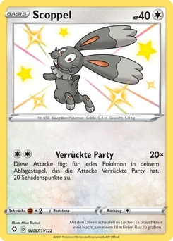Pokémon-Karte Scoppel SV097