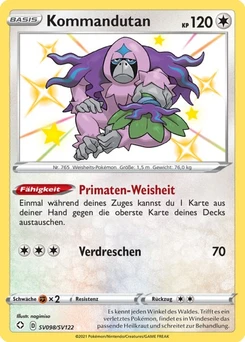 Pokémon-Karte Kommandutan SV098