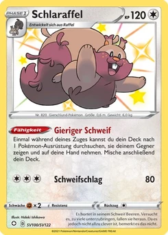 Pokémon-Karte Schlaraffel SV100