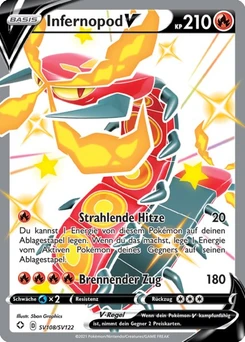 Pokémon-Karte Infernopod V SV108