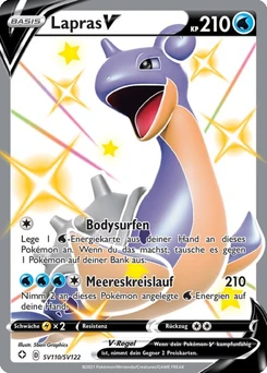 Pokémon-Karte Lapras V SV110