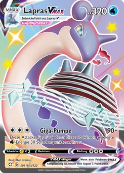 Pokémon-Karte Lapras VMAX SV111