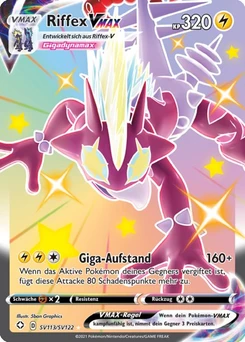 Pokémon-Karte Riffex VMAX SV113