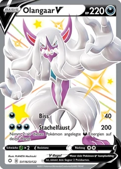 Pokémon-Karte Olangaar V SV116