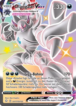 Pokémon-Karte Olangaar VMAX SV117