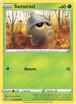 Pokémon-Karte Samurzel 010/185