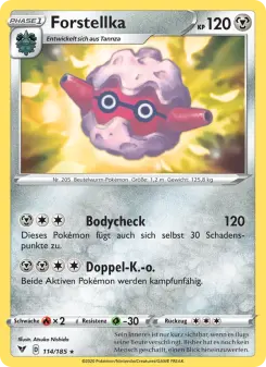 Pokémon-Karte Forstellka 114/185