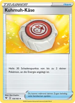 Pokémon-Karte Kuhmuh-Käse 156/185