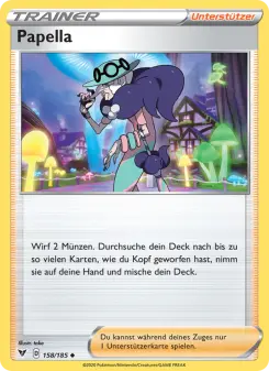 Pokémon-Karte Papella 158/185