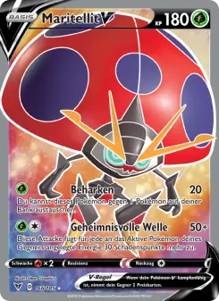 Pokémon-Karte Maritellit V 166/185