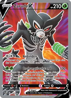Pokémon-Karte Zarude V 167/185