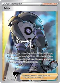 Pokémon-Karte Nio 179/185