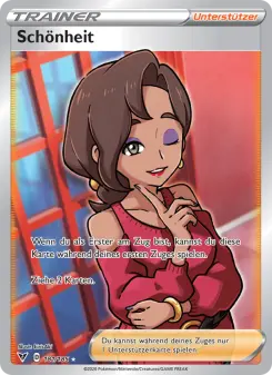 Pokémon-Karte Schönheit 181/185