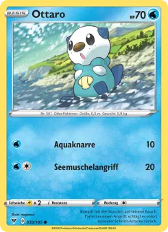 Pokémon-Karte Ottaro 033/185