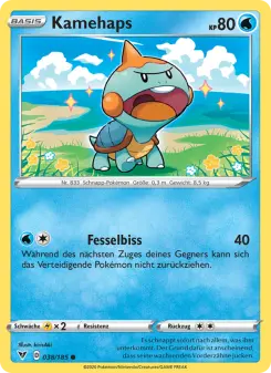 Pokémon-Karte Kamehaps 038/185