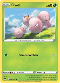Pokémon-Karte Owei 004/185