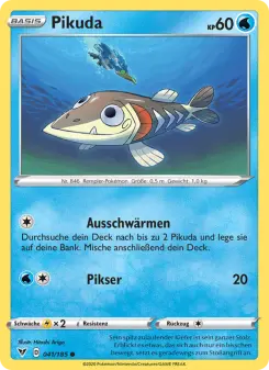 Pokémon-Karte Pikuda 041/185