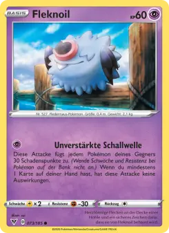 Pokémon-Karte Fleknoil 073/185