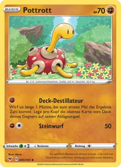 Pokémon-Karte Pottrott 085/185