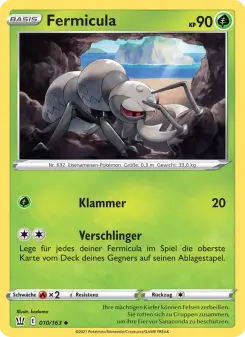 Pokémon-Karte Fermicula 010/163