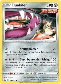 Pokémon-Karte Flunkifer 100/163