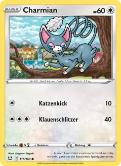 Pokémon-Karte Charmian 115/163