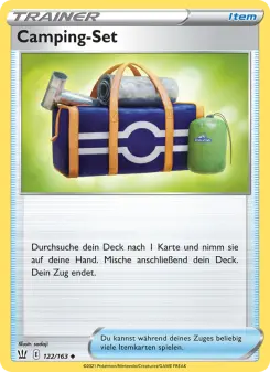 Pokémon-Karte Camping-Set 122/163