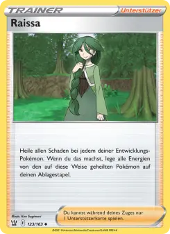 Pokémon-Karte Raissa 123/163