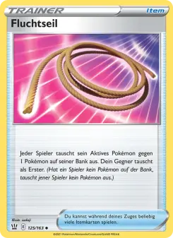 Pokémon-Karte Fluchtseil 125/163
