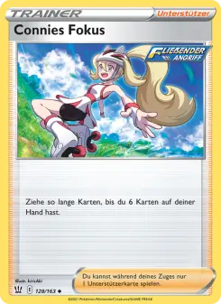 Pokémon-Karte Connies Fokus 128/163