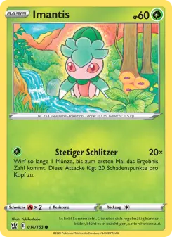 Pokémon-Karte Imantis 014/163