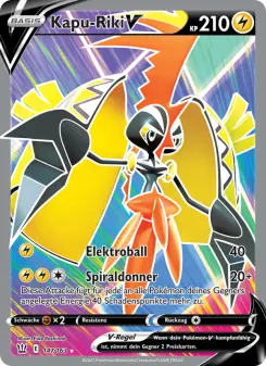 Pokémon-Karte Kapu-Riki V 147/163