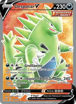 Pokémon-Karte Despotar V 154/163