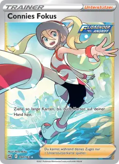 Pokémon-Karte Connies Fokus 160/163