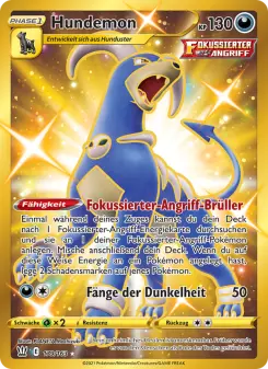 Pokémon-Karte Hundemon 179/163