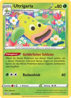 Pokémon-Karte Ultrigaria 002/163