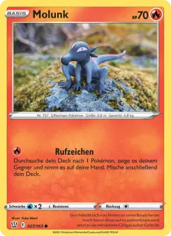 Pokémon-Karte Molunk 027/163