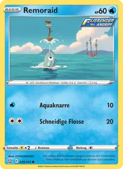 Pokémon-Karte Remoraid 036/163