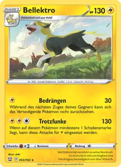 Pokémon-Karte Bellektro 053/163