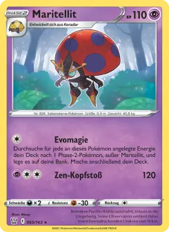Pokémon-Karte Maritellit 065/163
