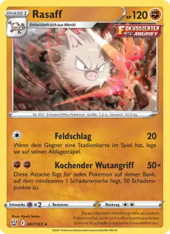 Pokémon-Karte Rasaff 067/163